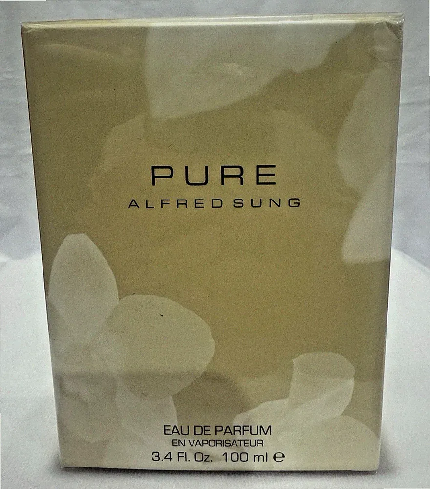 Alfred Sung Pure EDP 3.4 oz 100 ml Women Perfume Spray New Sealed Older release