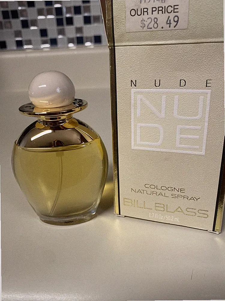 Bill Blass Nude Cologne 1.7 oz Spray Brand New Original Older Formula Prestige