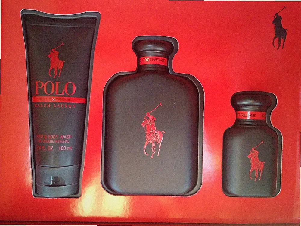 Polo Red EXTREME Ralph Lauren Parfum 4.2oz-125mL+40mL 100% Authentic