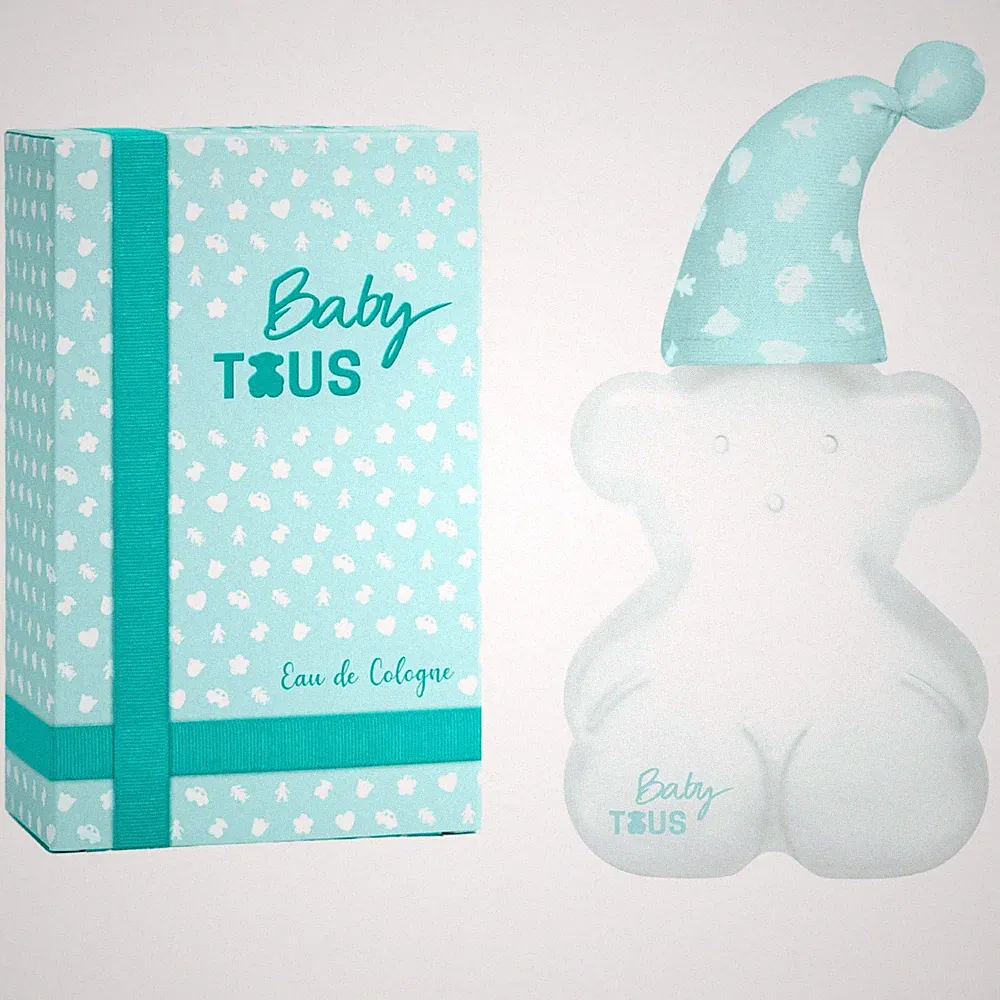 TOUS Baby Cologne for Boys and Girls. Fresh, Powdery Perfume, Gentle Scent for