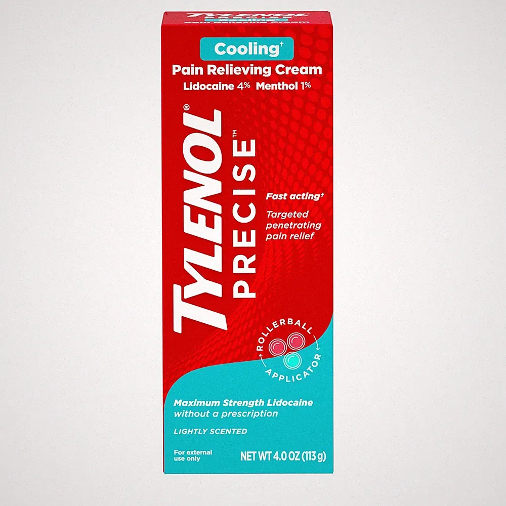 Tylenol Precise Cooling Cream, Strong Pain Relief with FastActing Sensation,...