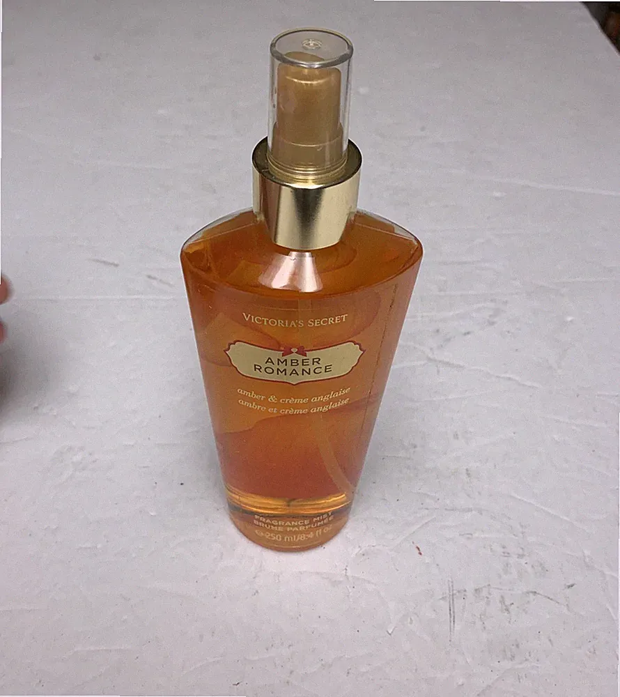 Victoria's Secret Amber Romance Body Mist 8.4 fl oz Older Packaging 95% Full