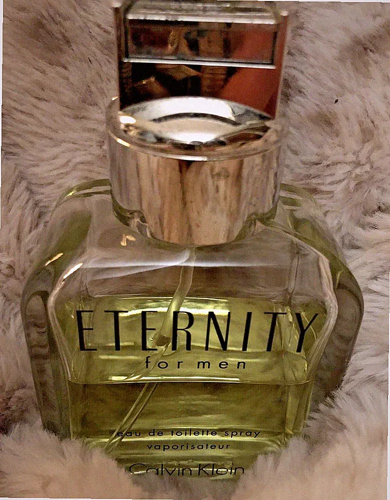 Vintage 1990s Eternity For Men Calvin Klein Cologne Spray OLDER LABEL 1st Year!